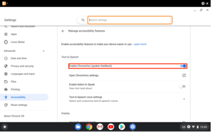 ChromeVox Spoken Feedback (Chrome OS) AI cover generator