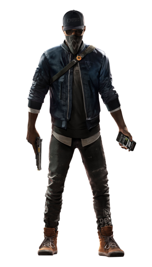 Marcus Holloway from Watch Dogs 2 AI cover generator