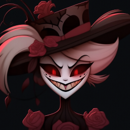 Angel Dust (Hazbin Hotel) (Ov2) AI cover generator