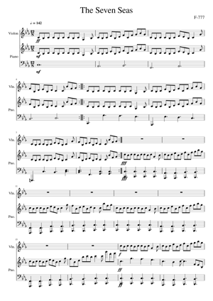 F-777 - The 7 Seas (Drums) AI cover generator