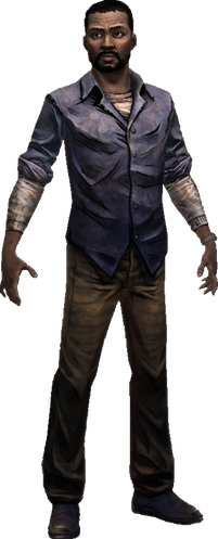 Lee Everett (The Walking Dead: Telltale Serie) AI cover generator