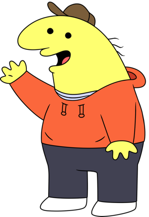 Charlie Dompler (Smiling Friends) AI cover generator