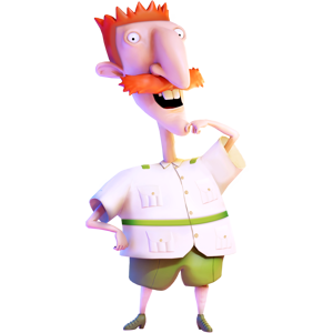 Nigel Thornberry - Nickelodeon All-Star Brawl AI cover generator