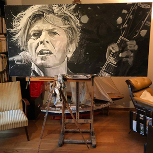 David Bowie AI cover generator