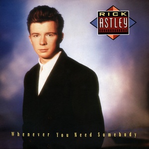 Rick Astley Whenever You Need Somebody Era AI cover generator