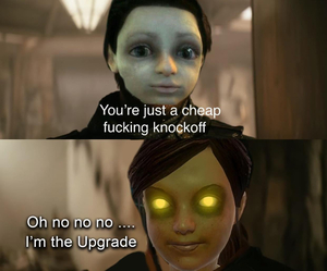 Bioshock 1 - Little Sister AI cover generator