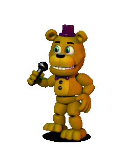Fredbear (FNAF WORLD) AI cover generator