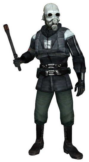 Civil Protection / Metrocop (Half-Life 2) AI cover generator