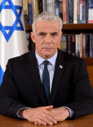 yair lapid (israeli opposition leader) AI cover generator