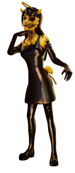 Twisted Alice Angel (BATIM - Bendy And The Ink Machine) AI cover generator