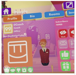 Coach - Rec Room AI cover generator