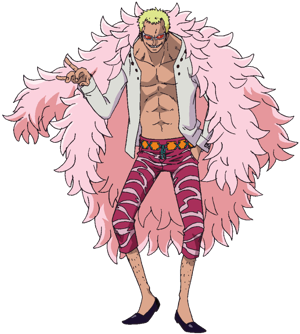 Donquixote Doflamingo (One Piece) AI cover generator