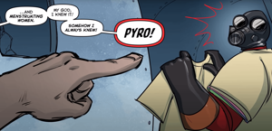 Fempyro but she has an actual voice (Team Fortress 2) AI cover generator