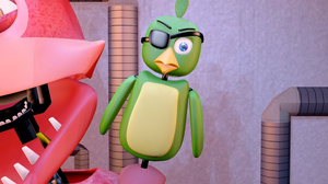 Rockstar Foxy's Parrot/Pickles The Parrot (FNAF 6) AI cover generator