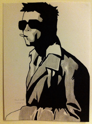 Tyler Durden (fight club) (RVS) AI cover generator