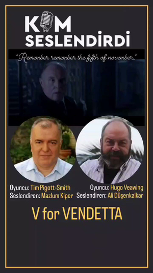 V For Vendetta (Ali Düşenkalkar) AI cover generator