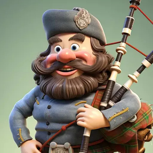 Angus (Uberduck Character) 500 AI cover generator