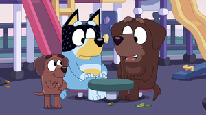 Fido & Winnie (Bluey) AI cover generator