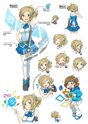 Inori Aizawa/Internet Explorer-tan (Microsoft) AI cover generator