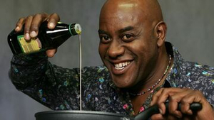 Ainsley Harriott AI cover generator