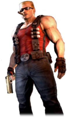 duke nukem AI cover generator