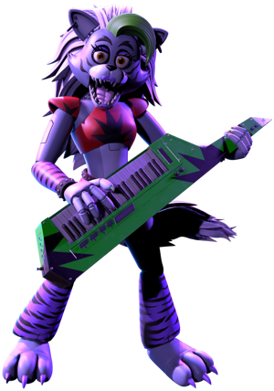 Roxanne Wolf FNAF AI cover generator