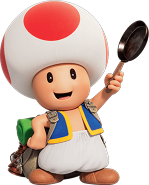 Toad - Super Mario AI cover generator