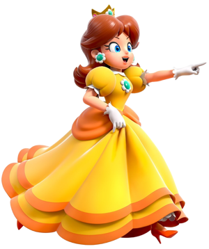 Princess Daisy (Super Mario) AI cover generator