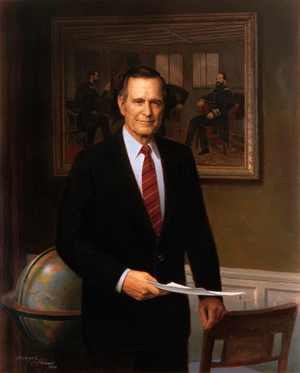 George H. W. Bush AI cover generator