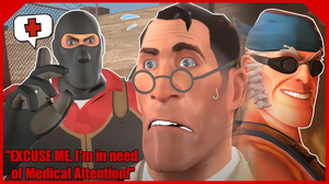 Team Fortress Classic "MEDIC! / EXCUSE ME, I'M IN NEED OF MEDICAL ATTENTION" AI cover generator