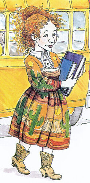 Ms. Frizzle (The Magic School Bus) AI cover generator