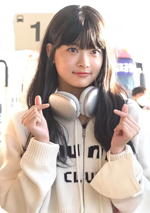 HONG EUNCHAE (from LE SSERAFIM) AI cover generator