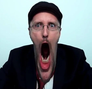 literally nostalgia critic screaming AI cover generator