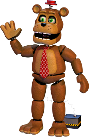 Nedd-Bear (FNAF 6) AI cover generator