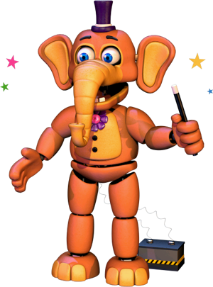 Orville The Elephant (FNAF 6) AI cover generator