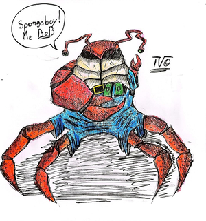 Mr. Krabs (Spongebob) AI cover generator