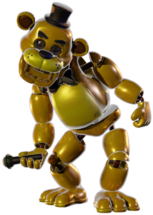 Golden Freddy (FNAF AR) AI cover generator