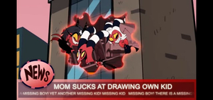 literally the Helluva Boss pilot AI cover generator