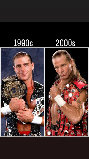 Shawn Michaels 90s Era (WWE) AI cover generator