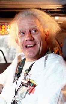 Dr. Emmett Brown "Doc" AI cover generator