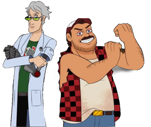 Wiz and Boomstick (Death Battle) (Each) AI cover generator