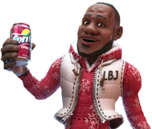 sprite cranberry dude AI cover generator