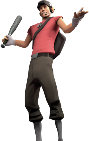 Scout TF2 (Team Fortress 2) AI cover generator