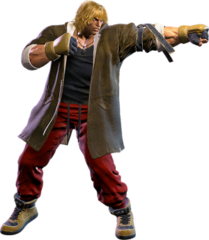 Ken (Street Fighter 6) AI cover generator