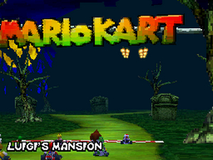Luigi Mario Kart 64, Luigi's Mansion AI cover generator