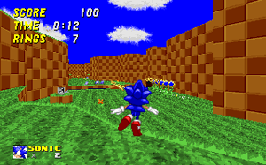 Sonic from SRB2 Final Demo AI cover generator