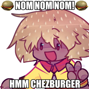 "Hmm, Chezburger" AI cover generator