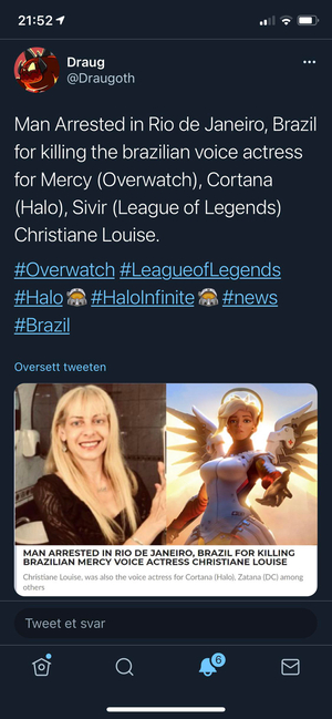 Mercy - (Christiane Louise) (Overwatch) (R.I.P) AI cover generator