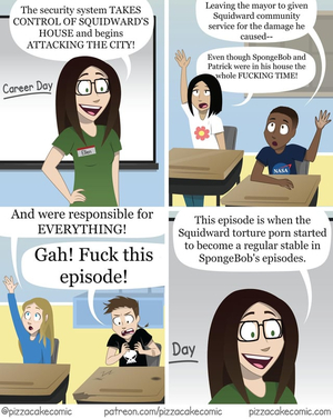 Security System TAKES CONTROL of Squidward's House (Geek Ultimatum Network) AI cover generator