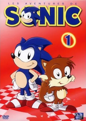 Sonic (Les aventures de Sonic, par Olivier Korol) AI cover generator